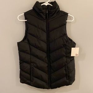 So puffer vest